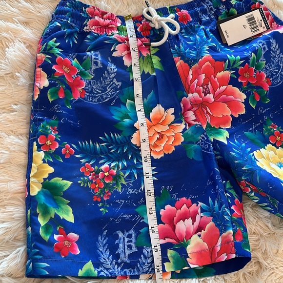 Polo Ralph Lauren Men’s Floral Swim Trunks Size S - Picture 11 of 16